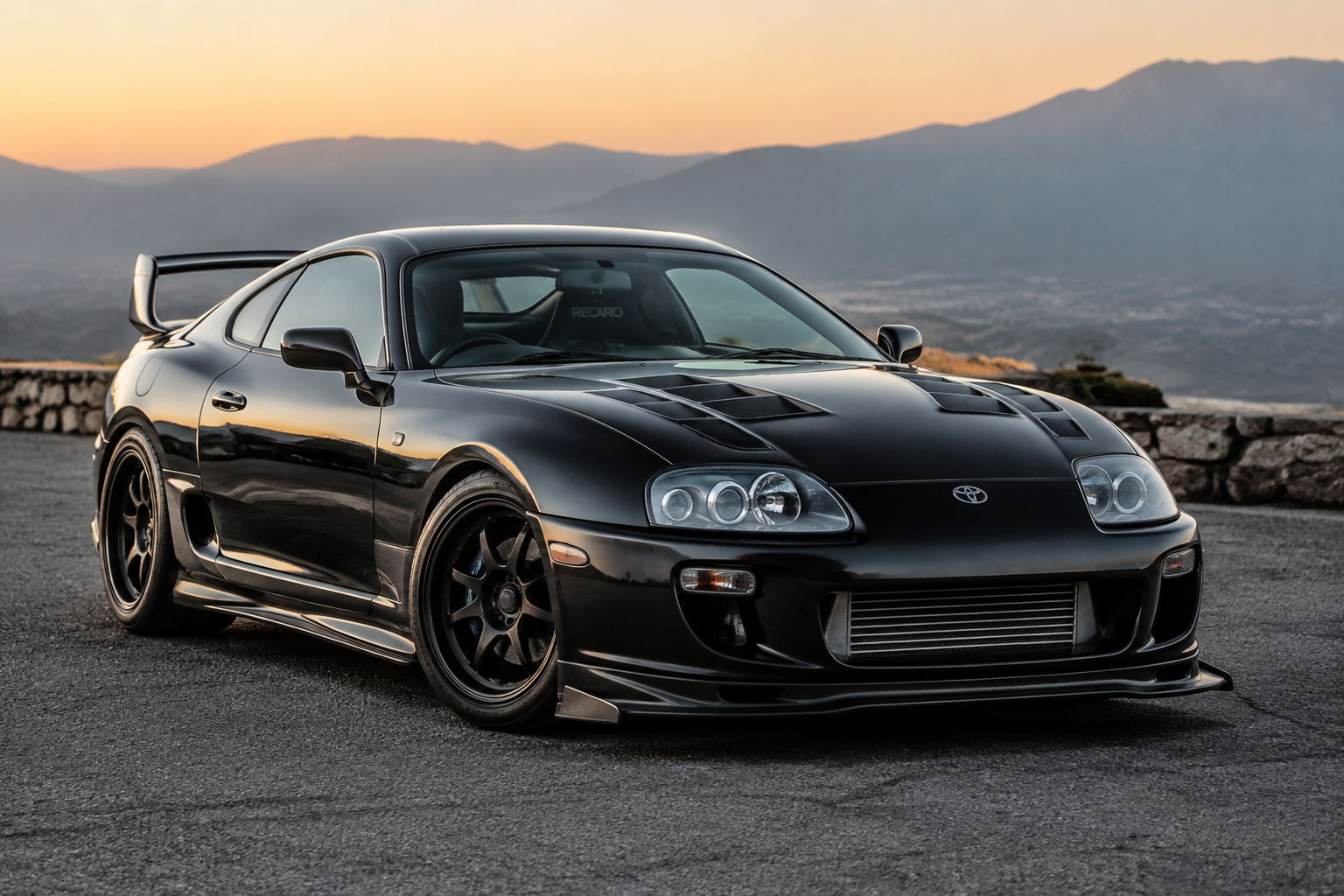 full custom 1996 Toyota Supra MK4 (A80) built for high-performance street or ...