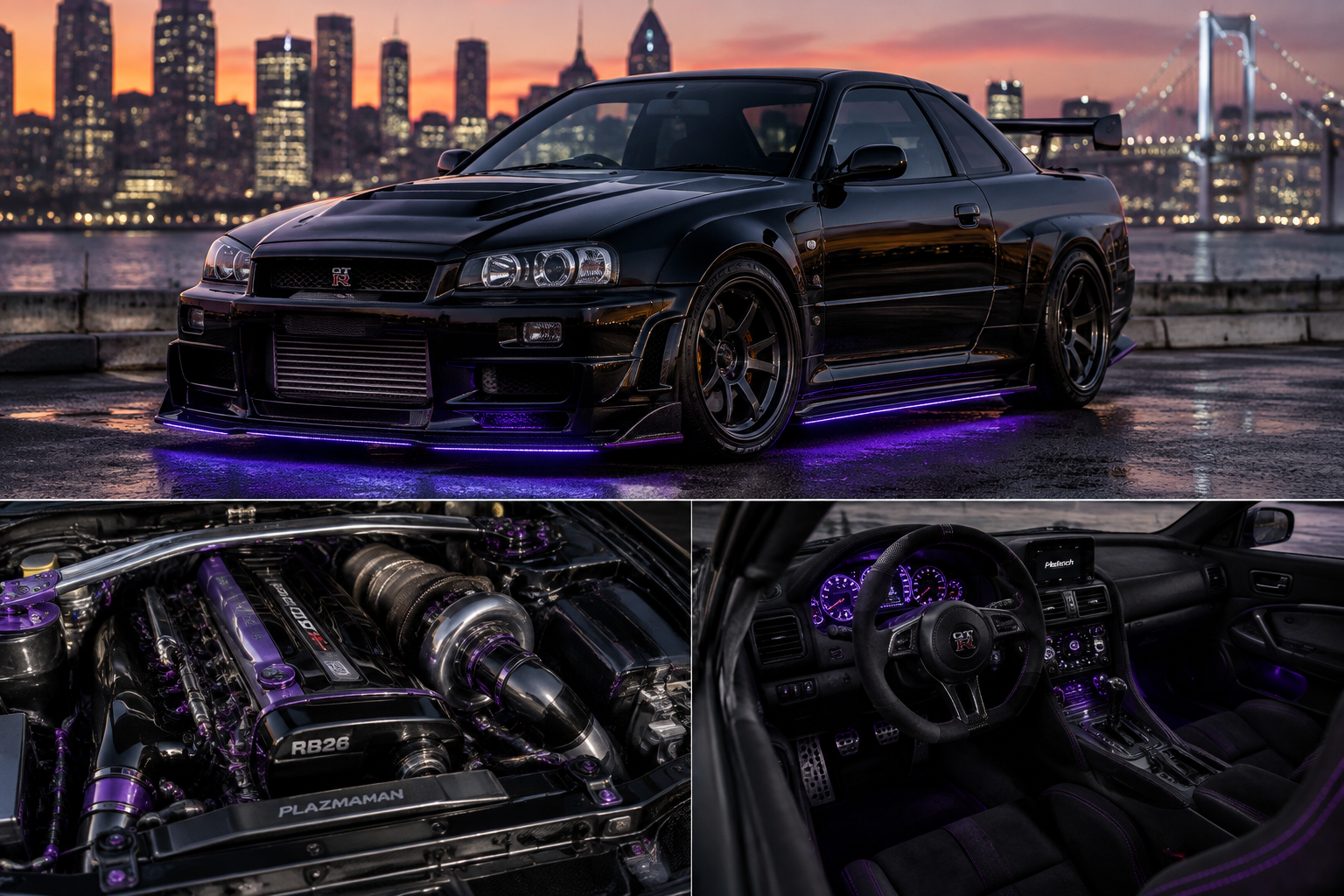 Vehicle Blueprint: 1999 Nissan Skyline GT-R (R34) Street Spec
1. Engine Bl...