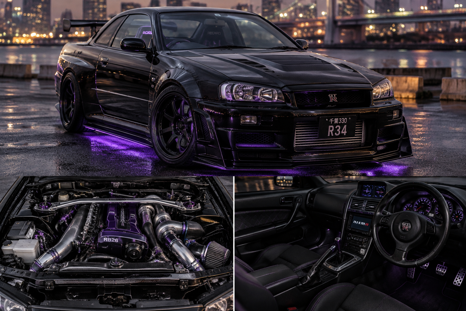 Vehicle Blueprint: 1999 Nissan Skyline GT-R (R34) Street Spec
1. Engine Bl...