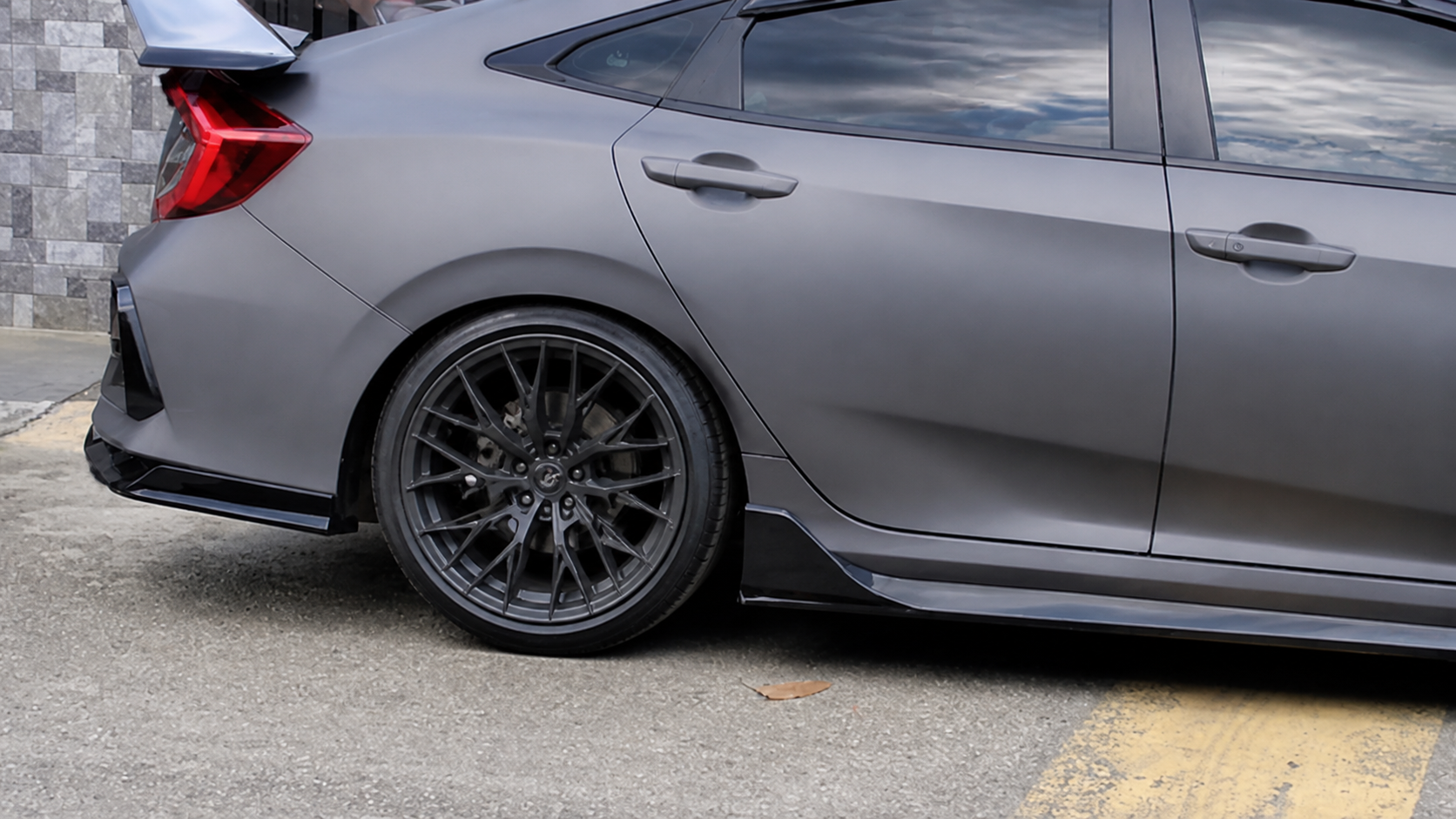 Matte Wrap Car