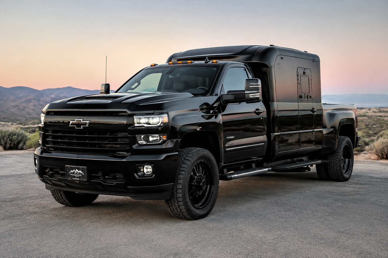 Single cab Chevy with sleeper build