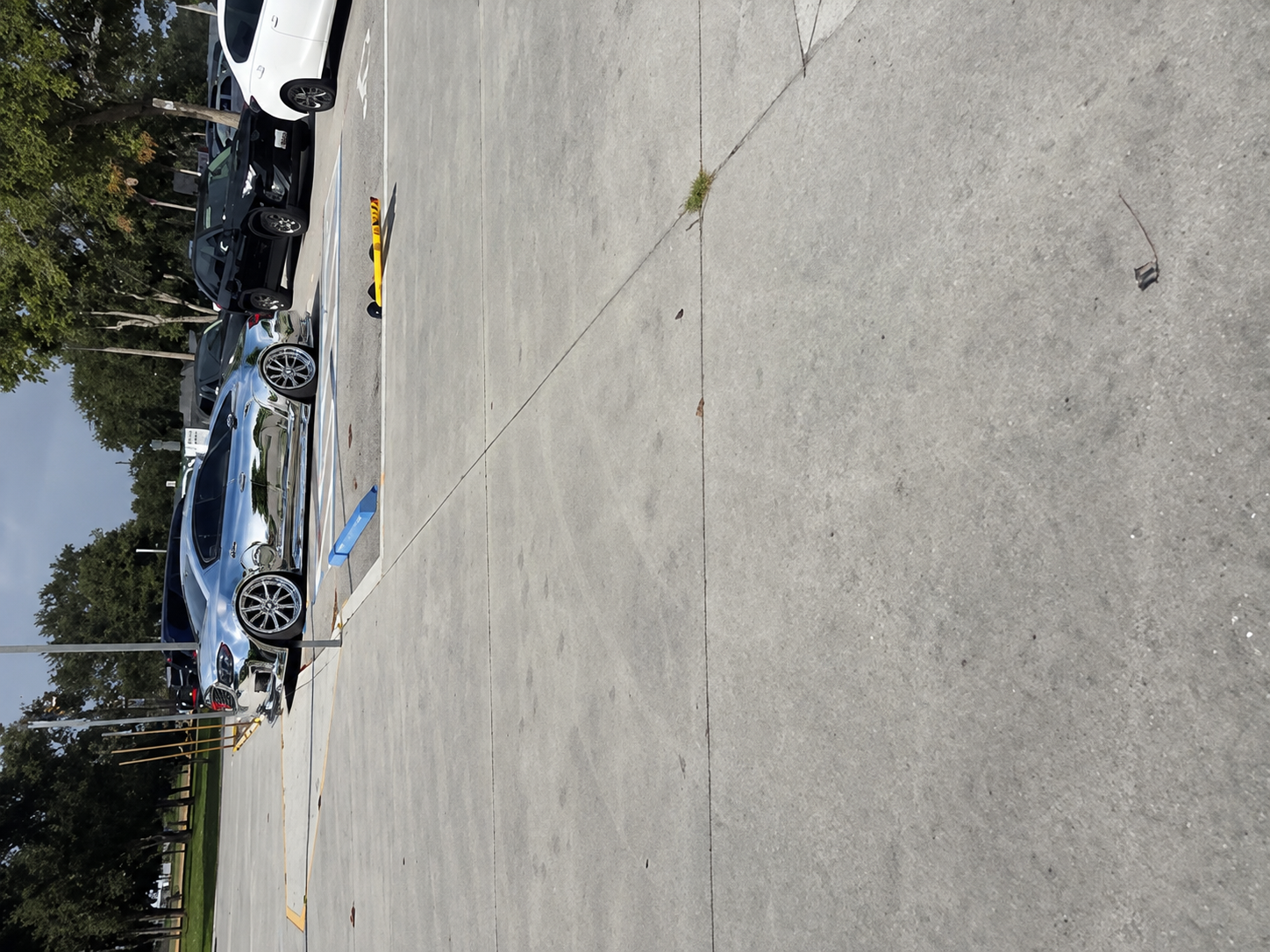 Chrome Wrap Car